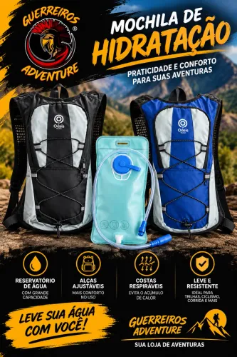 Mochila hidratação