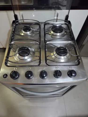 VENDO FOGÃO ELECTROLUX INOX 4 BOCAS