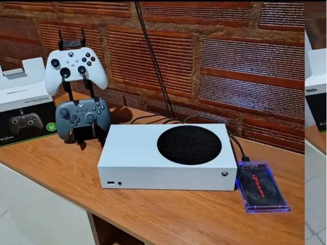 Xbox Series S Completo 512gb + HD Externo 240 gb + 2 Controles