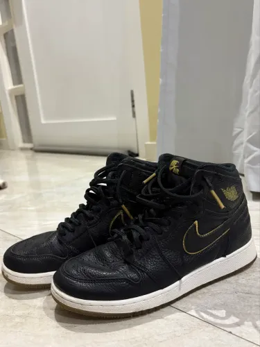 tênis nike air jordan 1 high og preto 38