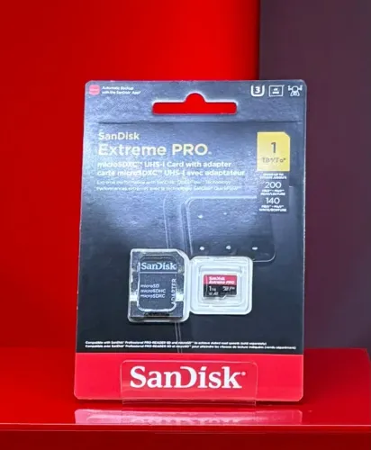 SanDisk Micro SD - Extreme Pro - 200MB/S - 1 TB