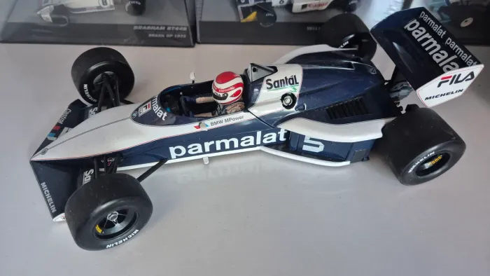 Miniatura 1:18 Brabham BMW BT52 Minichamps Nelson Piquet 1983