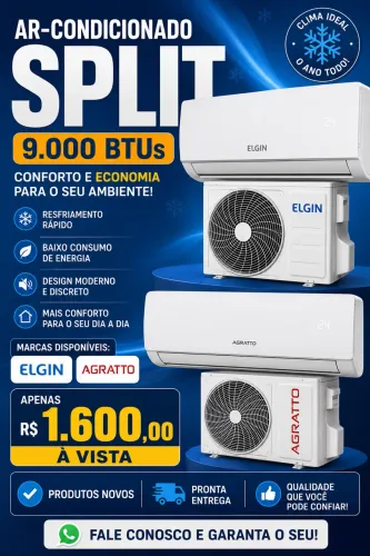 AR CONDICIONADO 9MIL BTU
