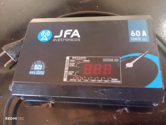 Fonte de alimentação JfA sci 60 amperes para som automotivo