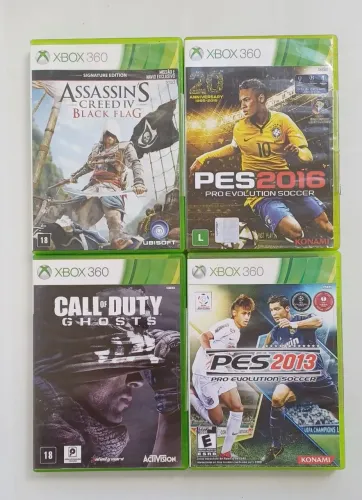 4 Jogos Xbox 360