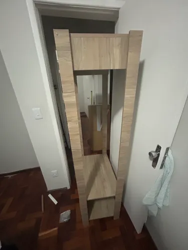 2 Armário iguais cabideiro