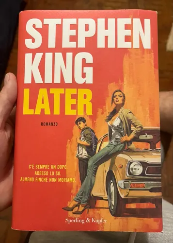 Stephen King - Later - livro em italiano
