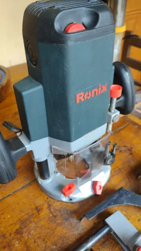 Tupia de coluna industrial Ronix 12mm 8mm 220v 1850w