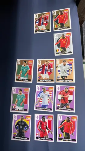 figurinhas Extra Sticker Legends da Copa de 2026