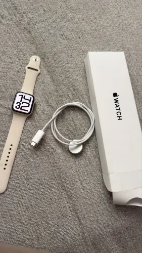 Apple Watch SE 3 geração 44 mm caixa estelar de alumínio