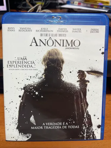Blu-ray Anônimo (Anonymous) - Original - Edição Brasileira