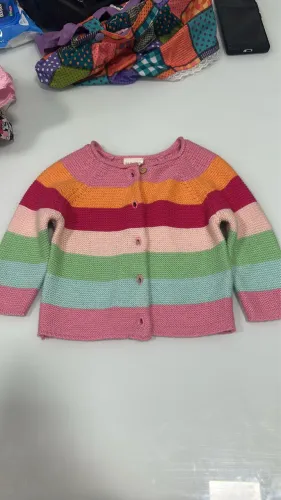 Casaco bebê menina 