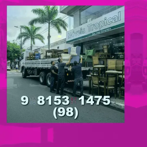 frete em carreta! transporte de cargas/ mudança no bairro São Francisco + qualidade garant