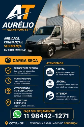 Fretes e Carretos Capital - Interior - Litoral