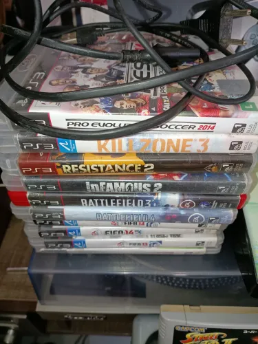 Lote 10 Jogos Playstation 3