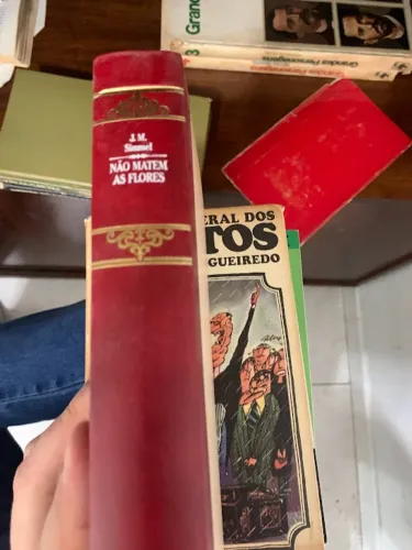 Não Matem as Flores - J.M. Simmel (capa dura)