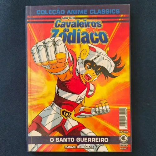 Cavaleiros do Zodíaco - O Santo Guerreiro Vol. 1 - 2005 - Masami Kurumada - Com pôster