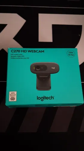 Webcam Logitech NOVA NA CAIXA
