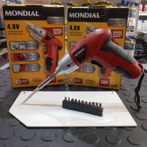 PARAFUSADEIRA RECARREAGVEL MONDIAL