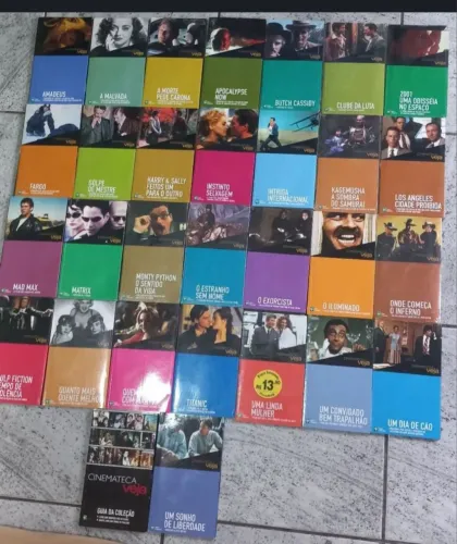 30 DVD coleção cinemateca veja filmes clássico antiguidade antigo televisão tv 30 DVDs