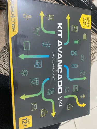 Kit Avançado Arduino RoboCore V4 - Componentes Eletrônicos / IoT (Sem Placa)