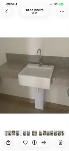 Cuba de lavabo sobrepor 