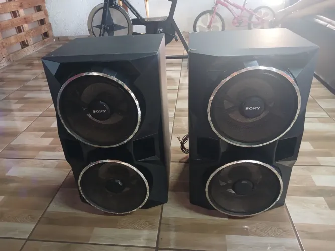 Caixas de som sony
