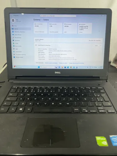 Notebook Dell p64g i5 8gb ssd 240gb