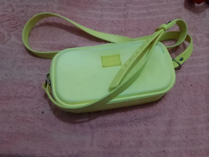 Bolsa verde fluorescente Santa Lolla