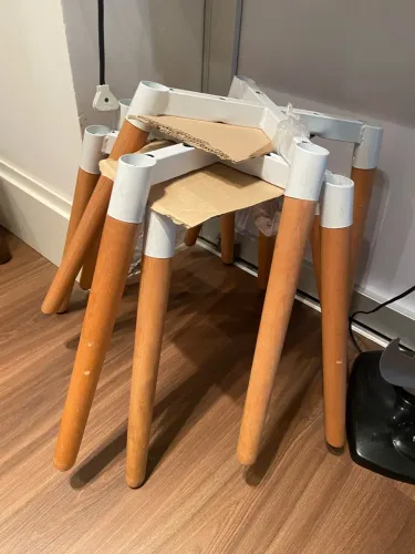 Pé palito/base para cadeira (3 unidades disponíveis)