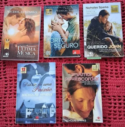 Kit de livros usados