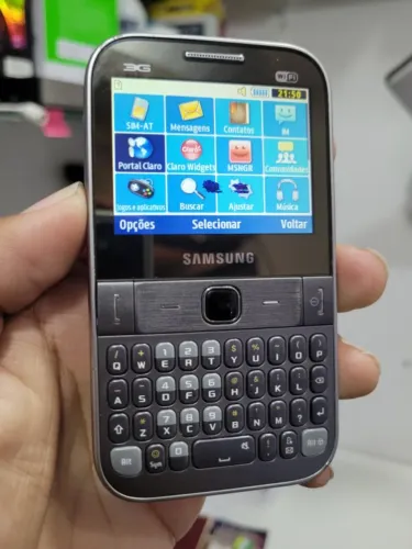 Samsung Ch@t 527 (S5270) - Clássico QWERTY Retrô - Item de Coleção