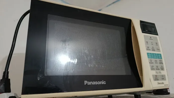 vendo microondas funcionando