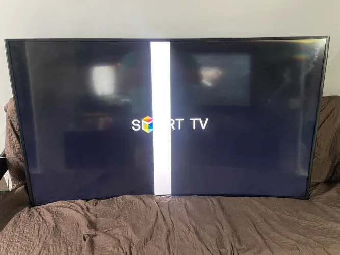 TV Samsung Curva 65 Polegadas com Defeito na Tela