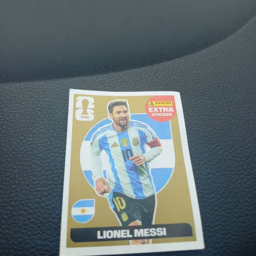 Figurinha Extra Legend Gold - Lionel Messi