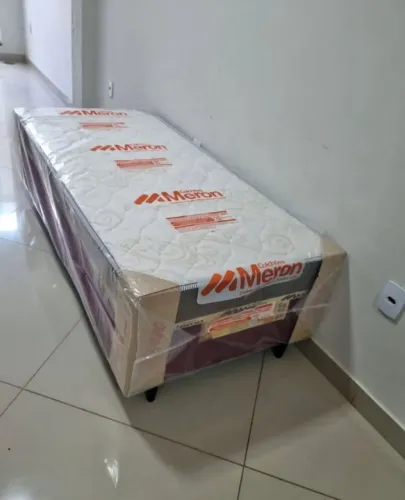 Cama box solteiro meron 