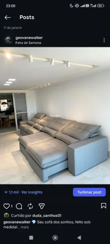 Sofá Retrátil Reclinável e Sob Medida Fabricação Própria Entrega Rápida