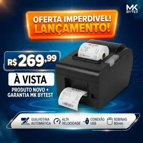 Impressora térmica 80 cm kp
