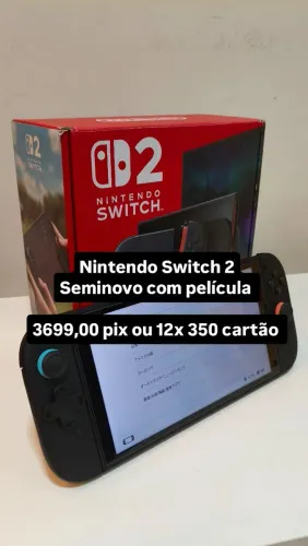 Nintendo Switch 2 seminovo