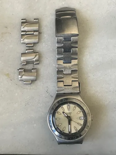 Relógio suíço Swatch unissex