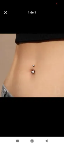 Piercing de umbigo