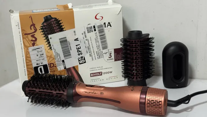 Escova Secadora GA.MA Marula 3D Therapy - Multicabeças (Bivolt)