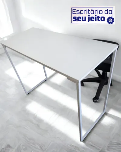 Escrivaninha NOVA Mesa de Escritório Multiuso Estilo Industrial Notebook Computador Estudo