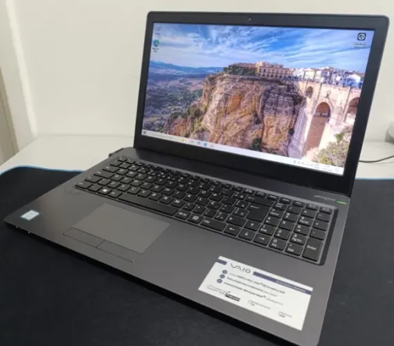 Notebook Vaio Core i7 16 gb memória ssd m2 super rápido 15 pol bateria nova fonte original