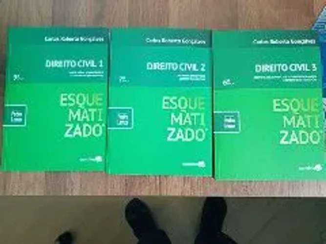 Livros coletânea Direito Civil esquematizado