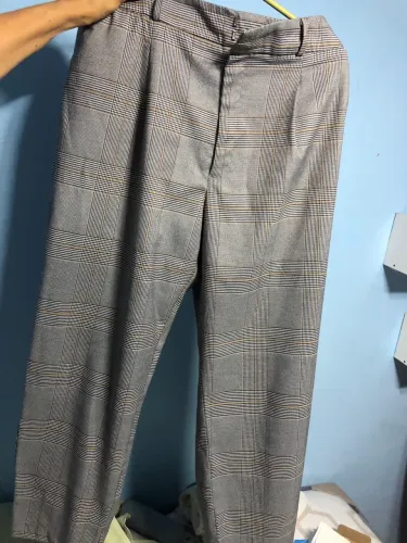 Calça xadrez