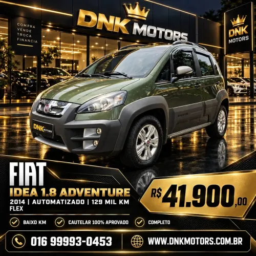 Fiat Idea Adv./ Adv.lock.dualogic 1.8 Flex 5P 2014