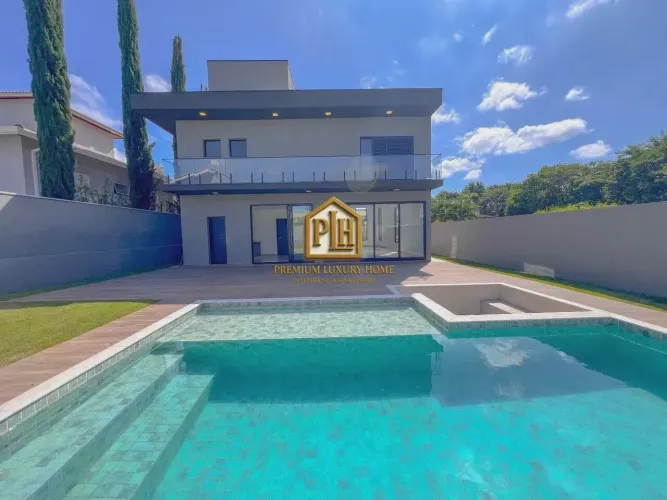 CASA DE CONDOMÍNIO PARA LOCAÇÃO EM ATIBAIA - 4 SUITES - PISICNA -