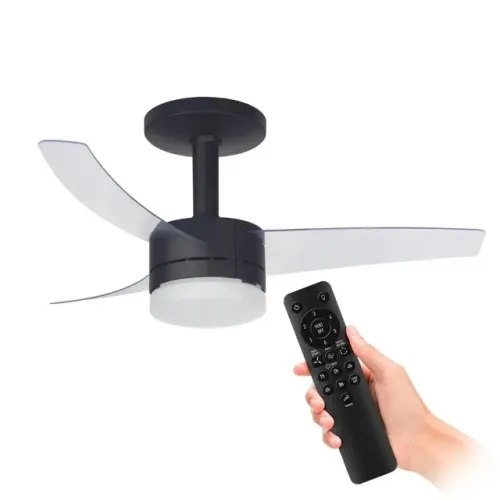 (Novo) Ventilador de Teto Arno Ultimate VX14 Controle Remoto 3 pás 105cm Preto Bivolt