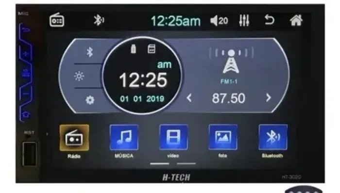 Vendo multimídia h tech ht-3022 